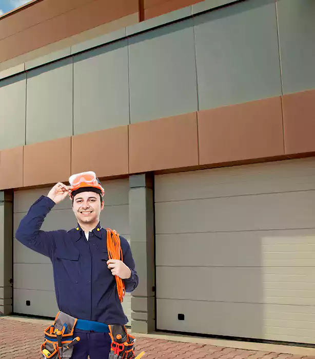 Double Roll Up Garage Doors El Portal