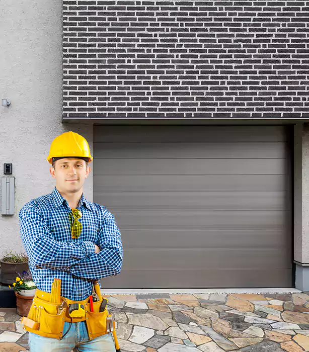 Electric Roll Up Garage Door El Portal