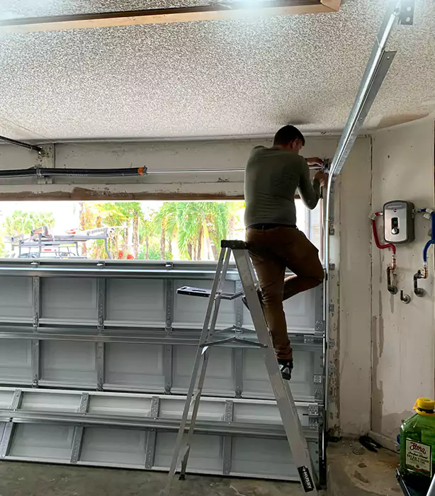 Garage Door Track Replacement El Portal