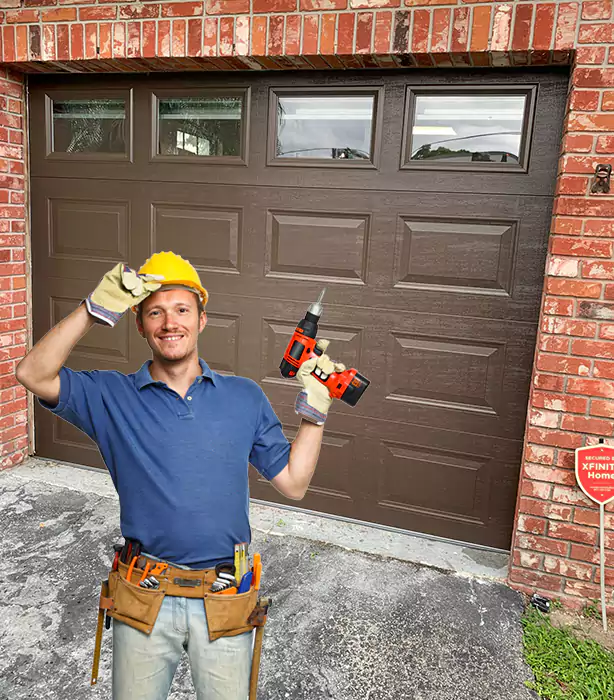 Single Garage Door Replacement El Portal
