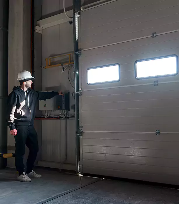 Vinyl Roll Up Garage Doors El Portal