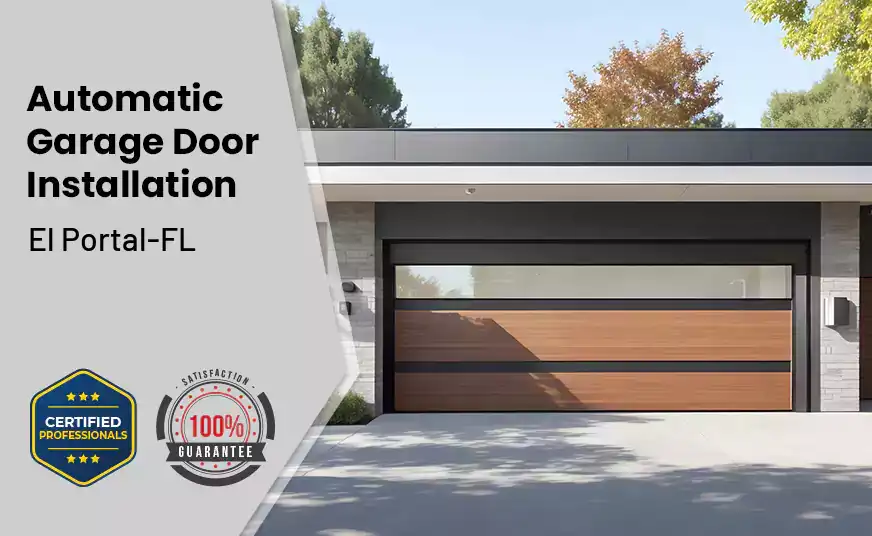 Automatic Garage Door Installation  El Portal-FL 