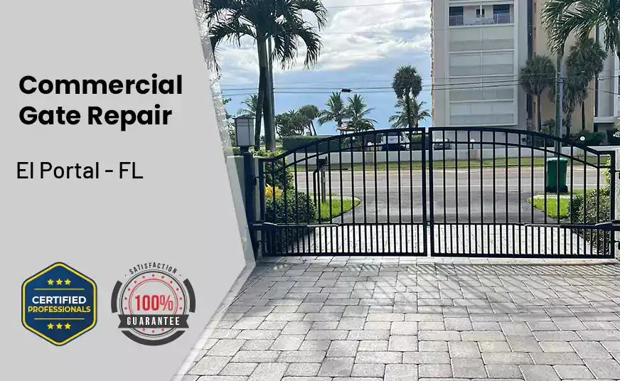 Commercial Gate Repair El Portal - FL 