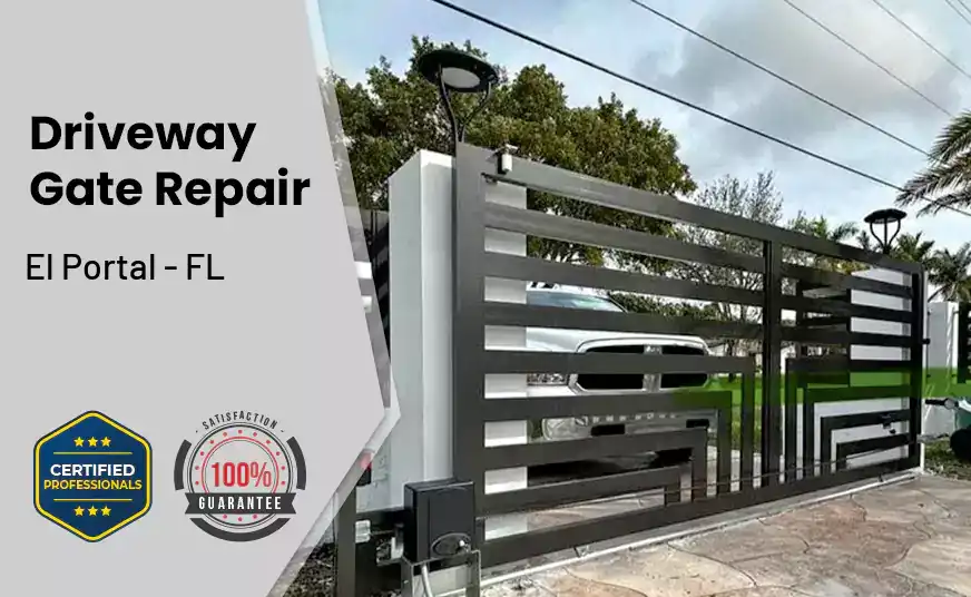 Driveway Gate Repair El Portal - FL 