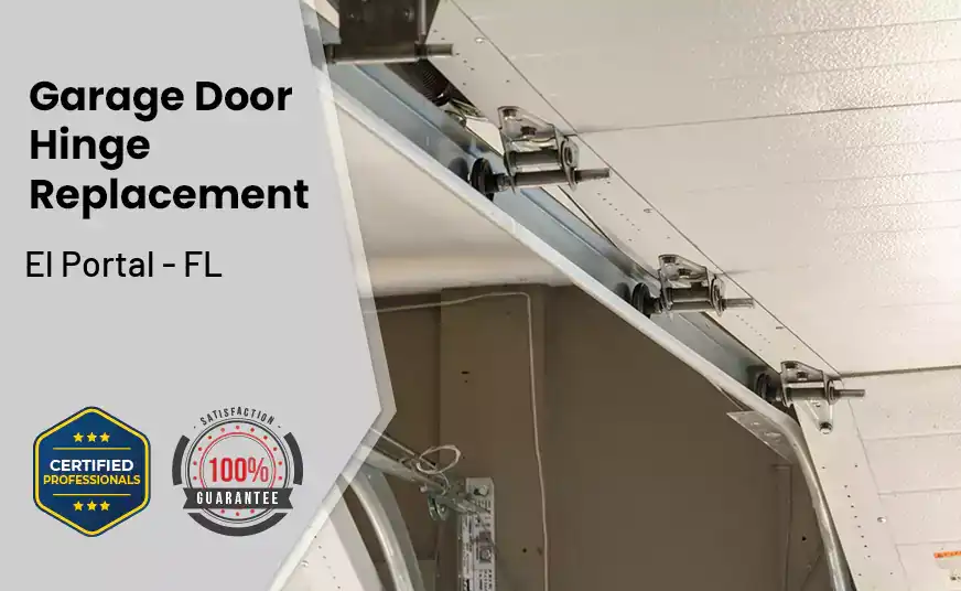 Garage Door Hinge Replacement El Portal - FL 