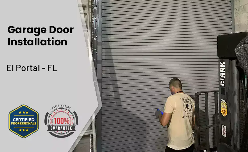 Garage Door Instalation El Portal - FL 