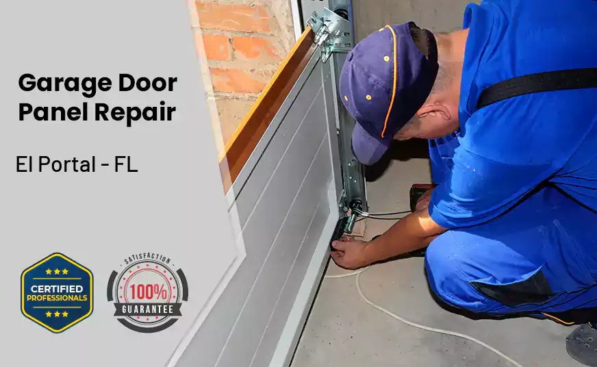 Garage Door Panel Repair El Portal - FL 