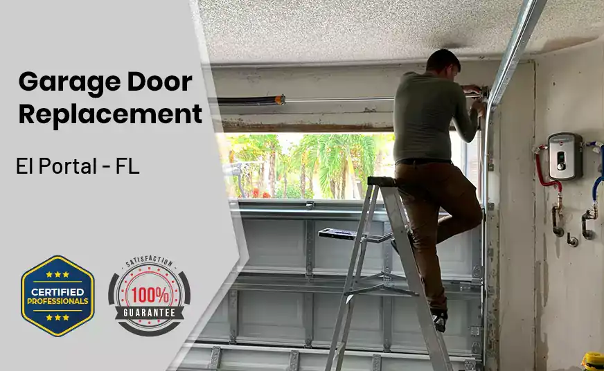 Garage Door Replacement El Portal - FL 