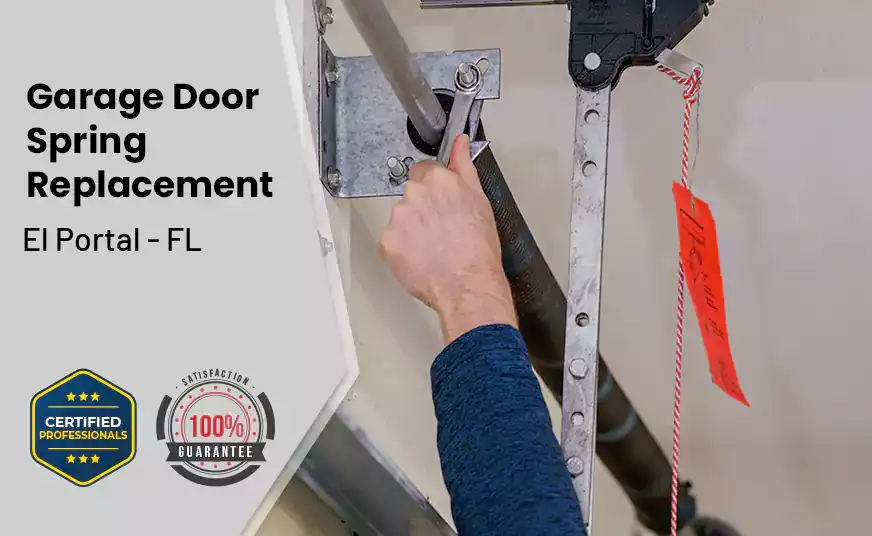 Garage Door Spring Replacement El Portal - FL 