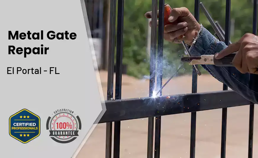 Metal Gate Repair El Portal - FL 