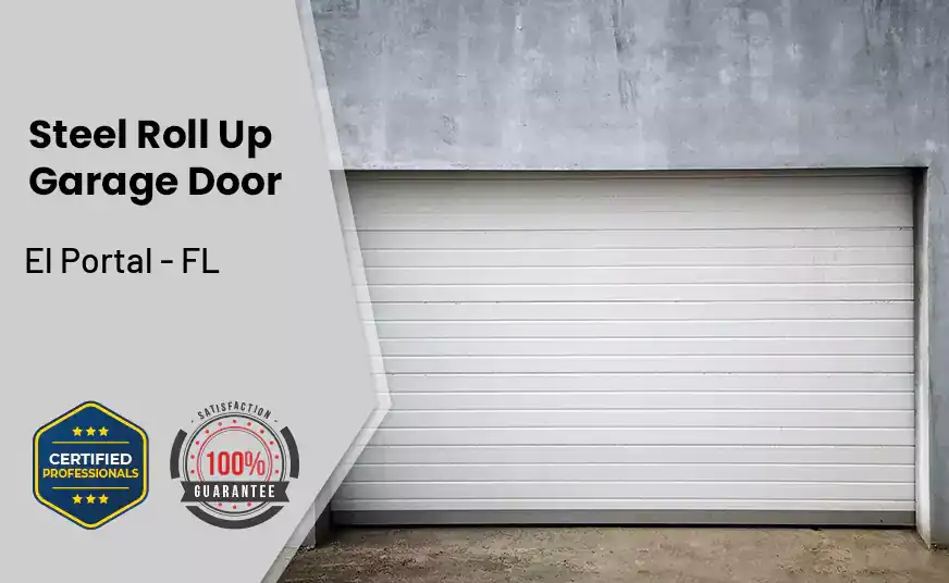 steel roll up garage door El Portal - FL 
