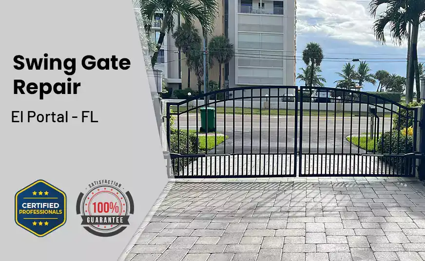 Swing Gate Repair El Portal - FL 