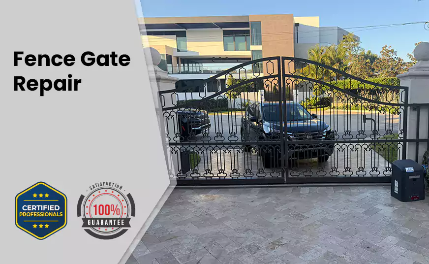 Fence Gate Repair in El Portal, FL