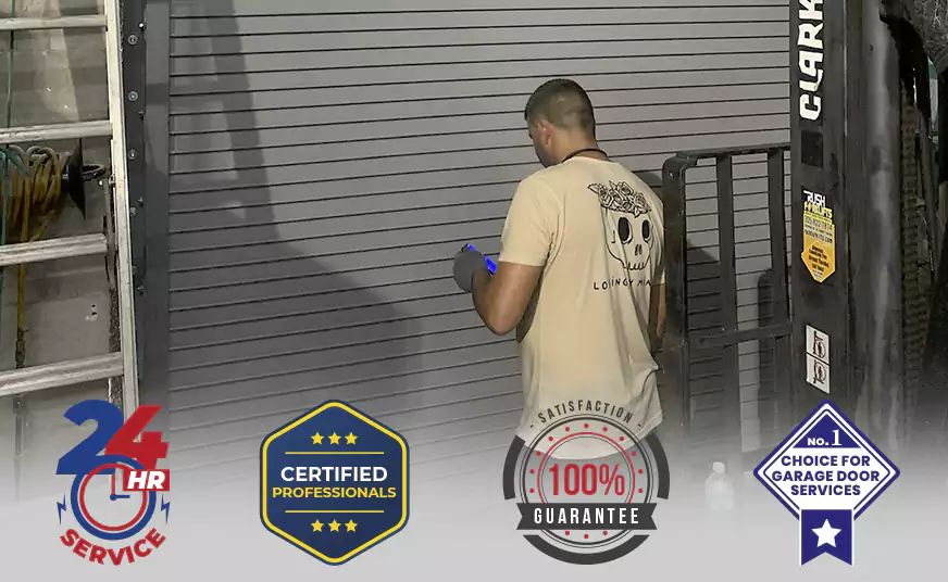 Garage Door Bottom Panel Repair in El Portal, FL